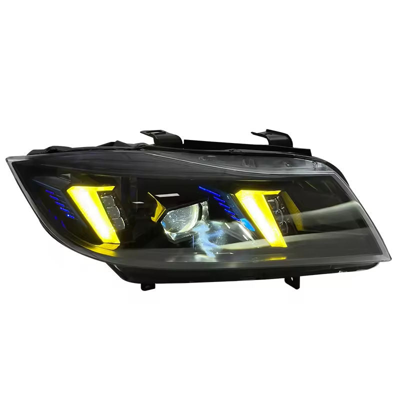 Dual-Color Laser LED Headlights for BMW 3 Series E90 2005-2012