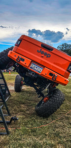 Gauntlet Rear Bumper for 2020+ Jeep Gladiator JT By Gatekeeper Off-Road