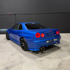 2000 Nissan Skyline R34 GTT Bayside Blue by Bull Boost Performance