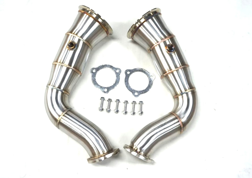 IRL Urus - RSQ8 Downpipes by IRL Exhaust