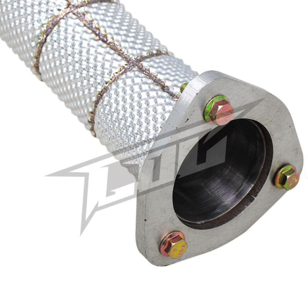 Single Catless High Flow Stainless Exhaust Downpipe for A4 A5 Q5 B9.5 2.0T - Bull Boost Performance