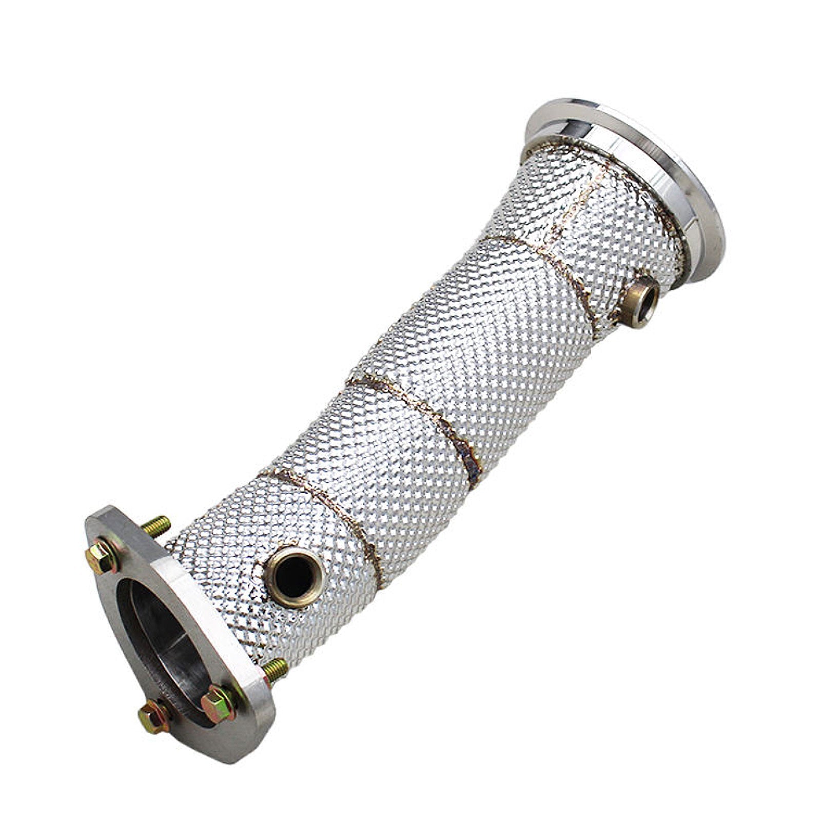 Single Catless High Flow Stainless Exhaust Downpipe for A4 A5 Q5 B9.5 2.0T - Bull Boost Performance