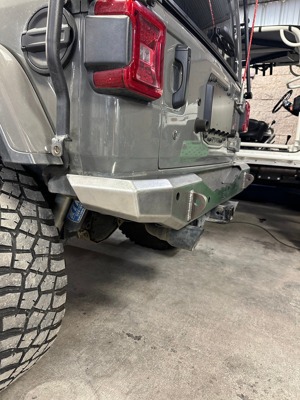 Gauntlet Series Rear Bumper for Jeep JL Wrangler (2018+) By Gatekeeper Off-Road