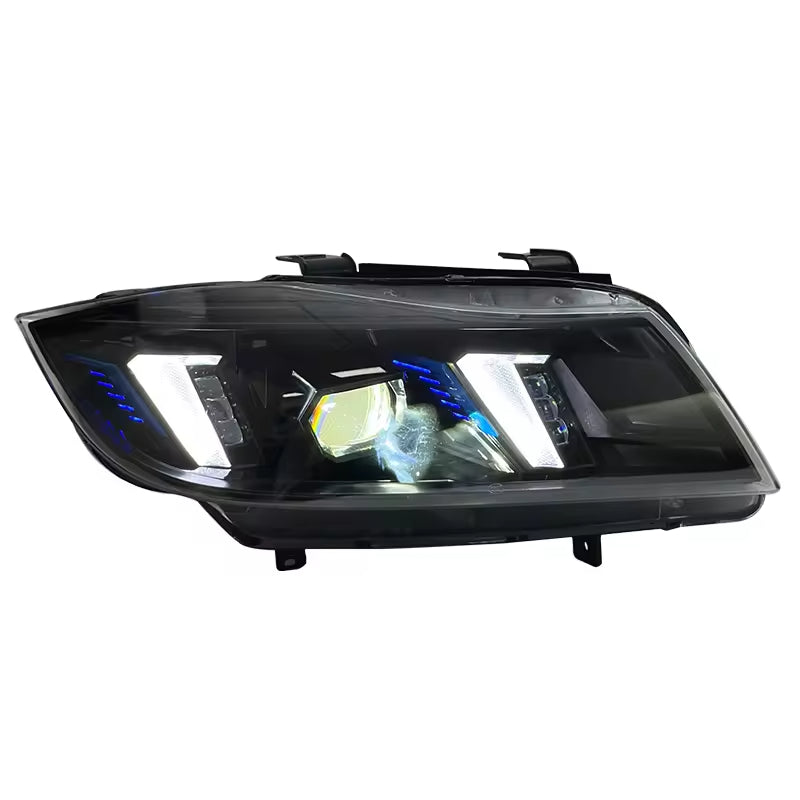 VEKTO Dual-Color Laser LED Headlights for BMW 3 Series E90 2005-2012