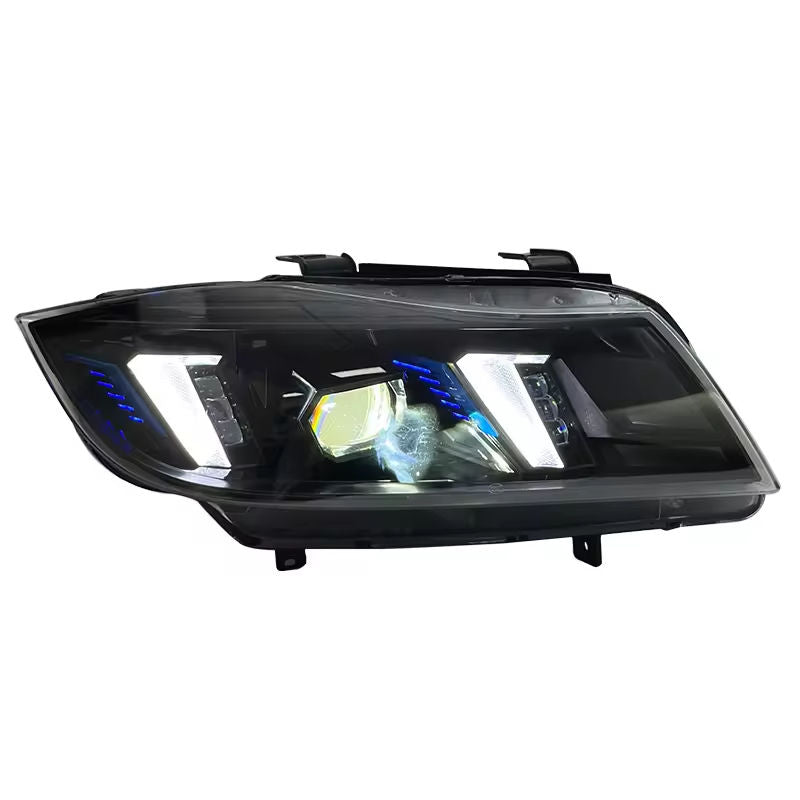 Dual-Color Laser LED Headlights for BMW 3 Series E90 2005-2012