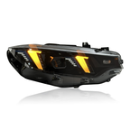 LED Headlights Assembly for BMW 4 Series F32/F82 (2013–2018) | Snake Eye Style Upgrade | Dual Color DRL | Plug & Play