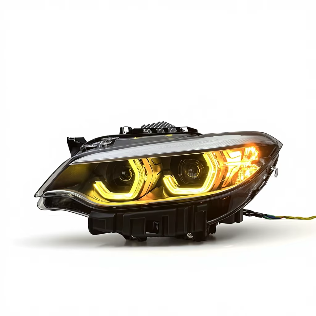 Dual Color LED Headlights Assembly for BMW 2 Series F22 F87 (2014–2019)