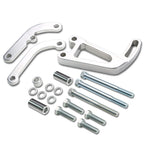1955-2000 Chevrolet SBC Bracket Set - Polished Aluminum Chrome