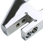 Chevrolet BBC Short Water Pump Alternator Bracket Set - Chrome