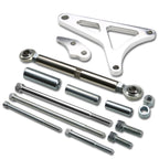 Ford SBF 351W Windsor Chrome Alternator Bracket Set