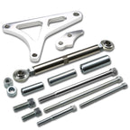 Ford SBF 351W Windsor Chrome Alternator Bracket Set