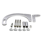 1955-1968 Chevrolet SBC Low Mount Alternator Bracket Set - Chrome
