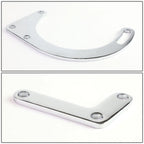 1955-1968 Chevrolet SBC Low Mount Alternator Bracket Set - Chrome
