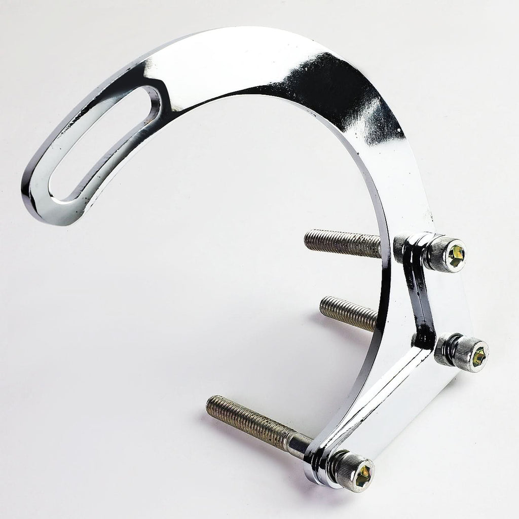 1955-1968 Chevrolet SBC Low Mount Alternator Bracket Set - Chrome