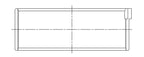 ACL Acura B18C1/B18C5 VTEC 0.25mm Oversized High Performance Rod Bearing Set - Coated