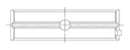 ACL Chevrolet V8 400 Race Series Standard Size Main Bearing Set
