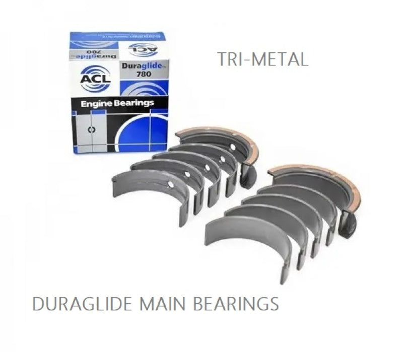ACL Chrysler Prod. V8 273-318-326 1956-73 Engine Crankshaft Main Bearing Set