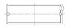 ACL Nissan CA18/C20 0.50 Oversized High Performance Main Bearing Set