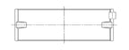 ACL Toyota 3SGTE 0.50mm Oversized High Performance Main Bearing Set