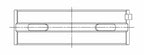 ACL Toyota/Lexus 2JZGE/2JZGTE 3.0L 0.025 Oversized High Performance Main Bearing Set
