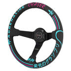 Universal Adrenaline Chase 350mm 3"Deep Dish 6-Bolt Steering Wheel | 150 Entries - Bull Boost Performance