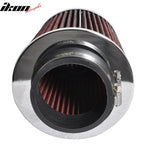 Fits 3.5in Race Cold Airintake Cone Filter Red 92-11 GS300 350
