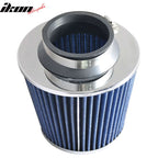 Universal Fit 3.5 Inch Race Performance Cold Air Intake Filter Blue