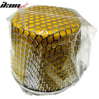 Universal for 4" 100mm Yellow Auto Car Truck SUV Air Intake Filter