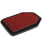 07-17 Jeep Wrangler Engine Air Filter Red