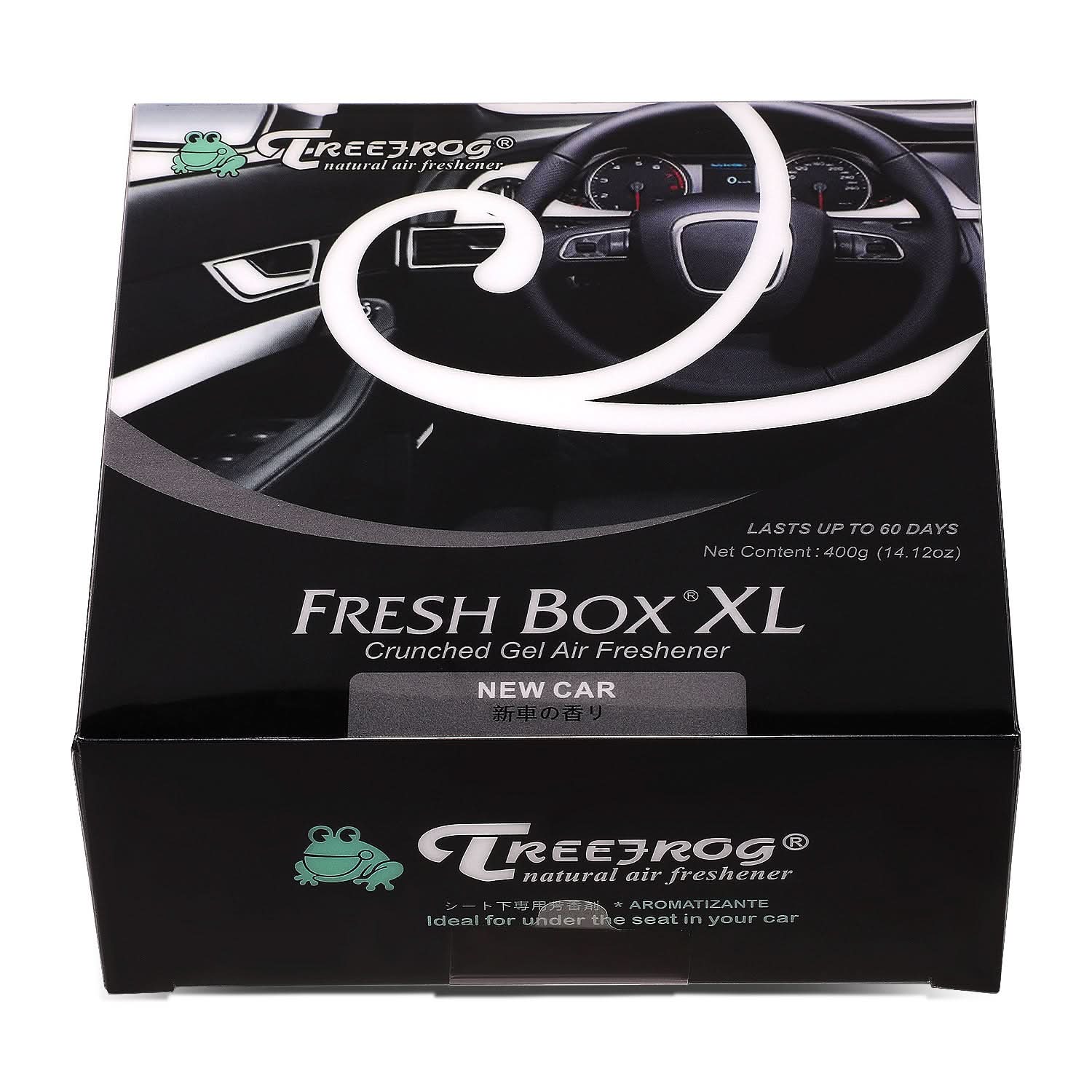 Tree Frog Fresh Box XL Air Freshener 400g New Car Scent