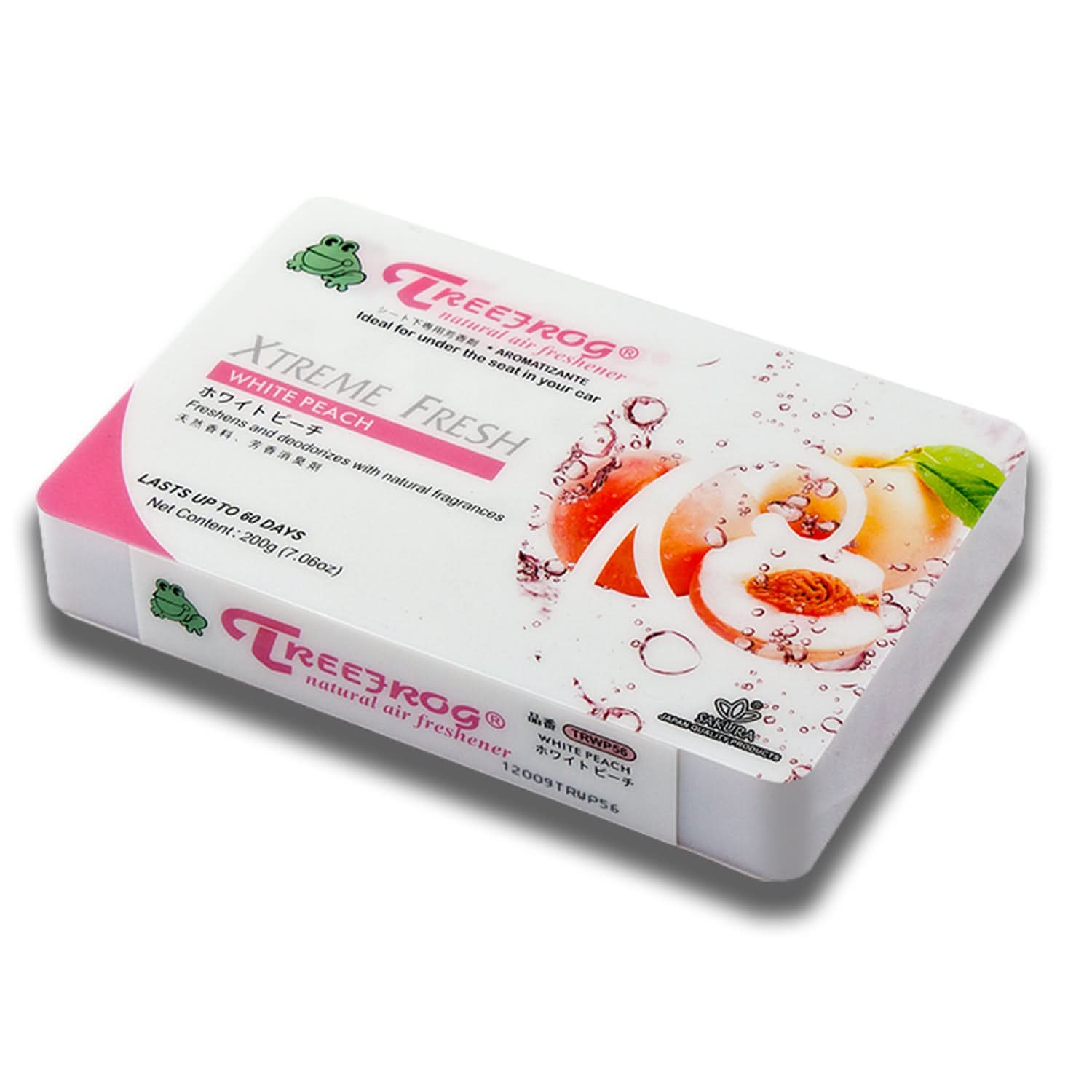 TreeFrog Fresh Box White Peach Car Air Freshener - 200G Brick