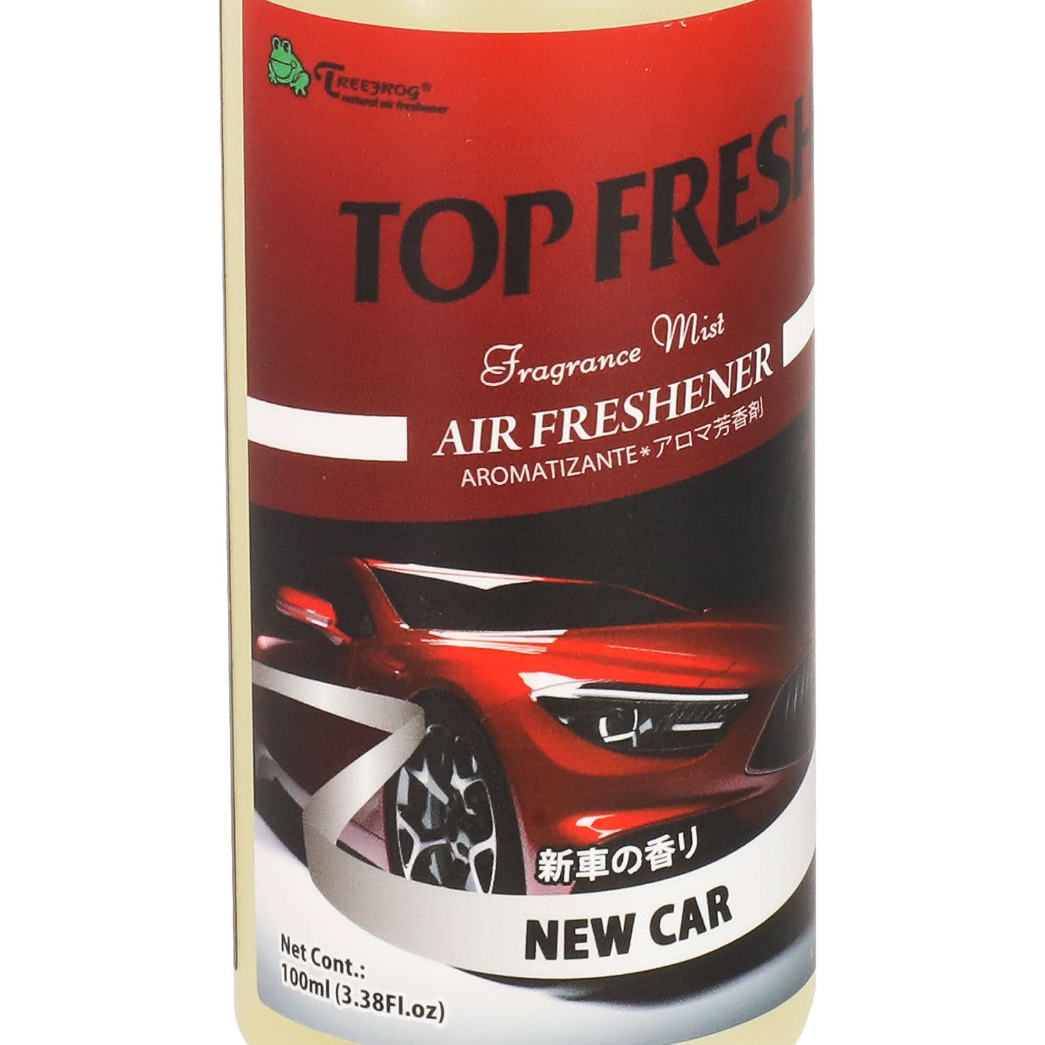 TreeFrog Top Fresh New Car Air Freshener 3.0 OZ Liquid Spray Mist