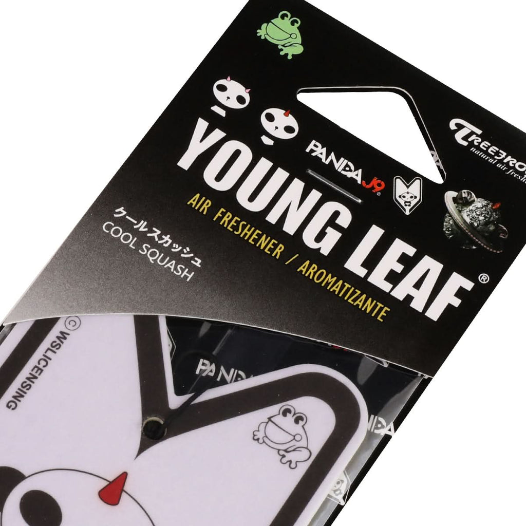 Panda J9 Cool Squash Paper Hanging Air Freshener - Young Leaf