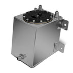 1 Gallon Aluminum Fuel Cell Gas Tank - Polished Bottom Feed