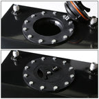 4 Gallon Bottom-Feed Fuel Cell Gas Tank - Aluminum