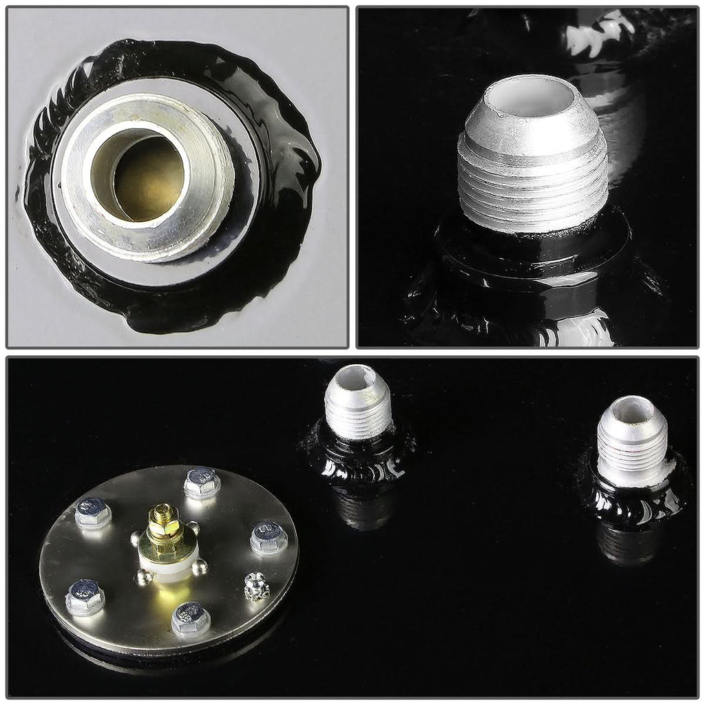 17 Gallon Fuel Cell Gas Tank with Level Sender - Top Feed Aluminum