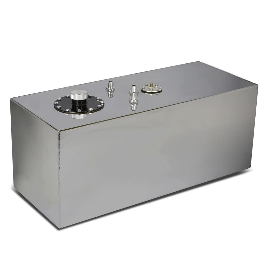 19 Gallon Fuel Cell Gas Tank with Level Sender Top-Feed Aluminum