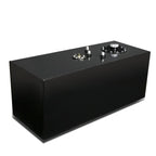 19 Gallon Bottom-Feed Fuel Cell Gas Tank with Level Sender Aluminum