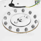 8 Gallon Aluminum Fuel Cell Gas Tank with Level Sender - Polished