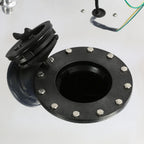 15.5 Gallon Aluminum Fuel Cell Gas Tank with Level Sender - Polished
