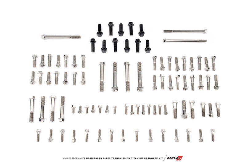 AMS Performance Audi R8/Lamborghini Huracan DL800 Transmission Titanium Hardware Kit