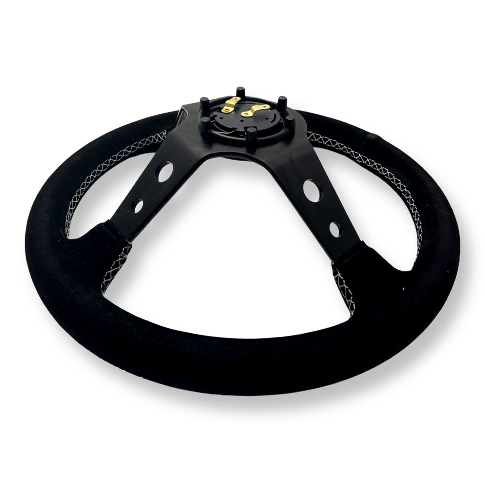 350mm Steering Wheel + Short Hub Adapter Kit For Mazda Miata RX-7 RX-8 MX-3 MX-6 - Bull Boost Performance