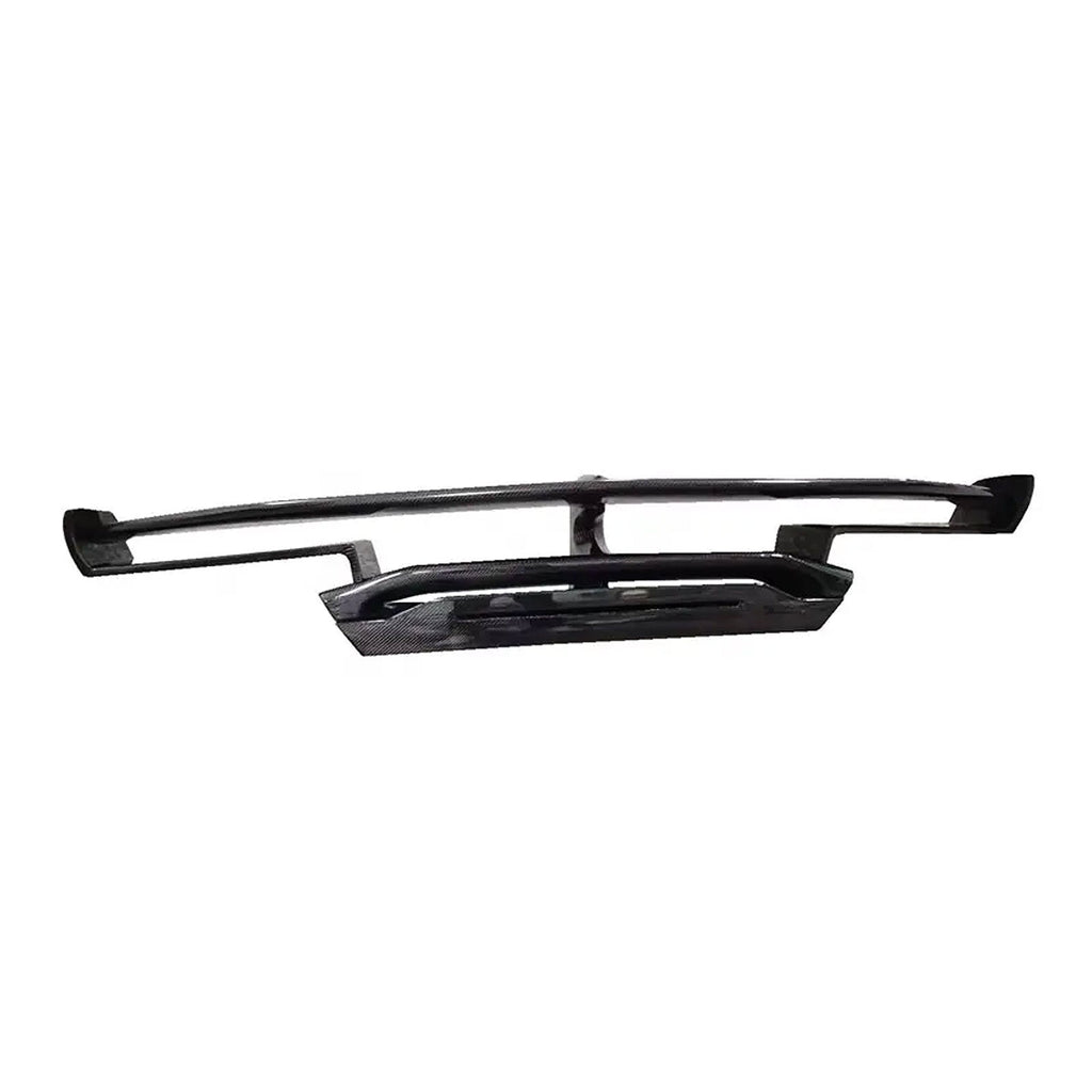 VRS Style Dry Carbon Fiber Rear Wing with Base Panel for Lamborghini Huracan LP580 LP610 EVO - Bull Boost Performance
