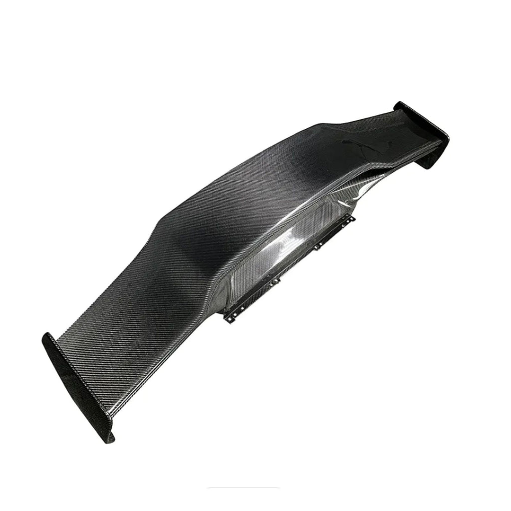 VRS Style Dry Carbon Fiber Rear Wing with Base Panel for Lamborghini Huracan LP580 LP610 EVO - Bull Boost Performance