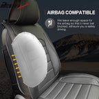 Universal Fit PU Leather Car Seat Covers Cushion Protector - 01 Style
