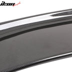 Universal JDM GT Style Carbon Fiber Print Trunk Spoiler ABS w/ Light