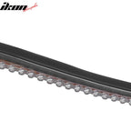 Universal M3 Style Unpainted Rear Trunk Lip W/ Tail LED Brake Light PU