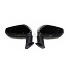 Dry Carbon Fiber Mirror Caps for Lamborghini Aventador S SVJ LP700 LP720 LP740 LP750 - Bull Boost Performance
