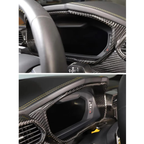Dry Carbon Fiber Dashboard Trim Cover Lamborghini Urus - Bull Boost Performance