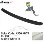 2014-2018 BMW F15 X5 MP Style Painted ABS Rear Roof Spoiler Wing